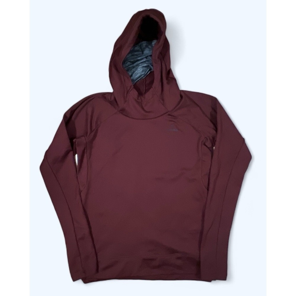 DAKINE HOODIE Mens MEDIUM Burgundy Built In Face mask